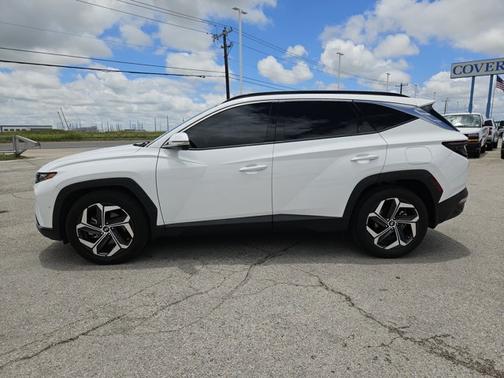 Serenity White Pearl 2023 Hyundai TUCSON Limited
