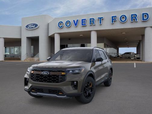 Marsh Gray 2026 Ford Explorer Tremor