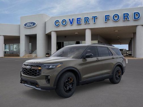 Marsh Gray 2026 Ford Explorer Tremor