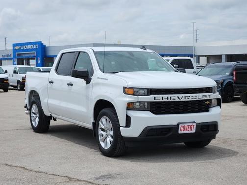 Summit White 2020 Chevrolet Silverado 1500 Custom