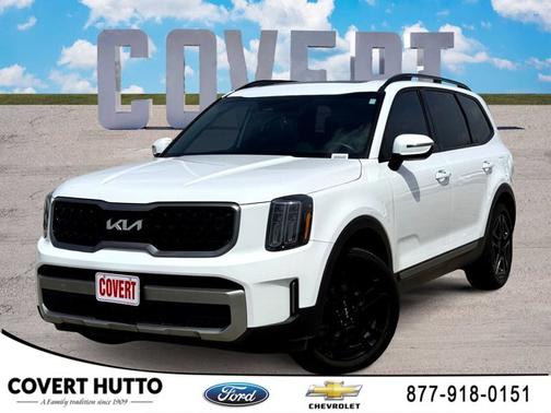 Glacial White Pearl 2023 Kia Telluride EX X-Line