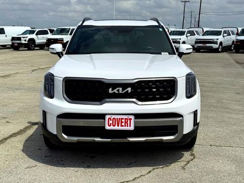 Glacial White Pearl 2023 Kia Telluride EX X-Line