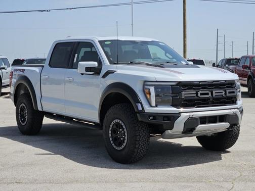 White Metallic 2025 Ford F-150 Raptor