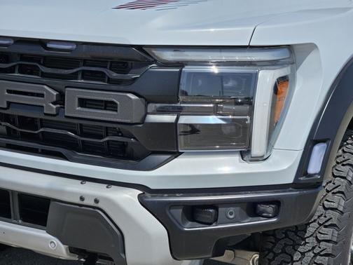 White Metallic 2025 Ford F-150 Raptor