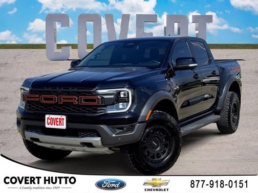Black 2024 Ford Ranger Raptor