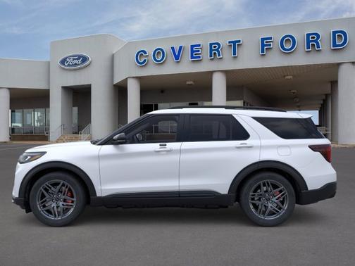 Star White Metallic Tri-Coat 2026 Ford Explorer ST