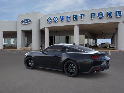 Shadow Black 2026 Ford Mustang EcoBoost
