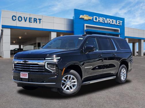Black 2026 Chevrolet Suburban LT