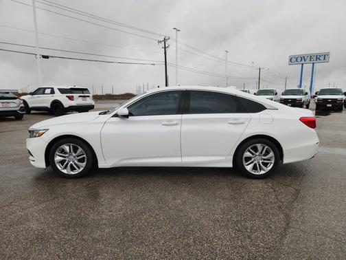 White 2019 Honda Accord LX