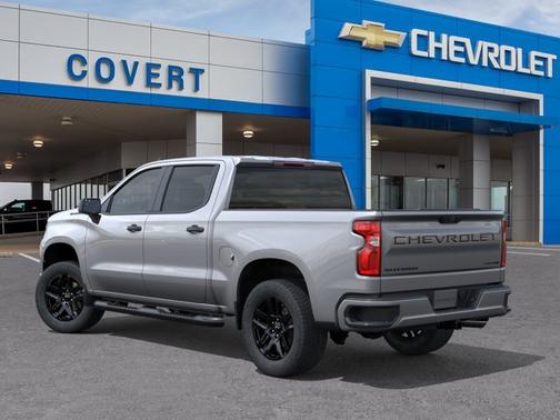 Sterling Gray Metallic 2026 Chevrolet Silverado 1500 Custom