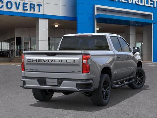 Sterling Gray Metallic 2026 Chevrolet Silverado 1500 Custom