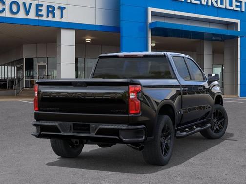 Black 2026 Chevrolet Silverado 1500 Custom