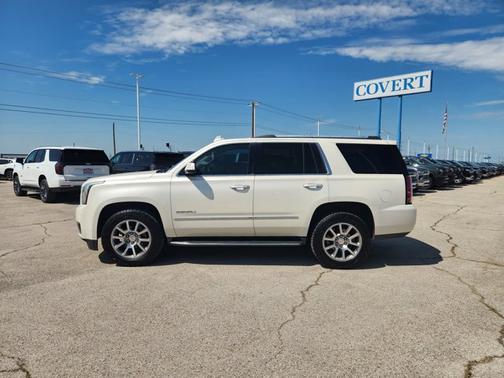 White Diamond Tricoat 2015 GMC Yukon Denali