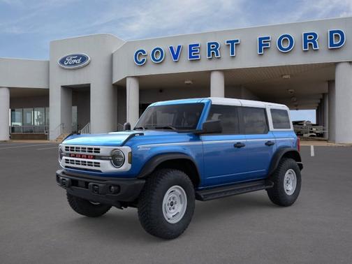 Velocity Blue Metallic 2026 Ford Bronco Heritage Edition