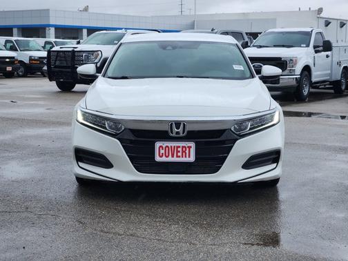 White 2019 Honda Accord LX