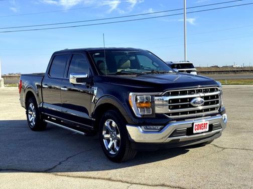 Blue 2023 Ford F-150 LARIAT
