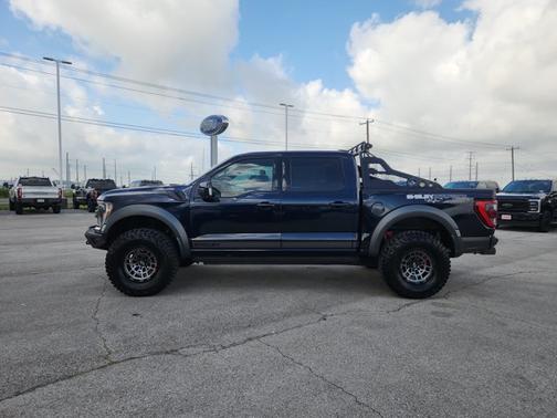 Blue 2022 Ford F-150 Raptor