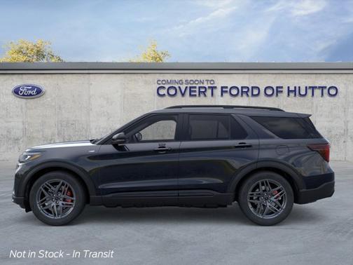 Agate Black Metallic 2026 Ford Explorer ST-Line
