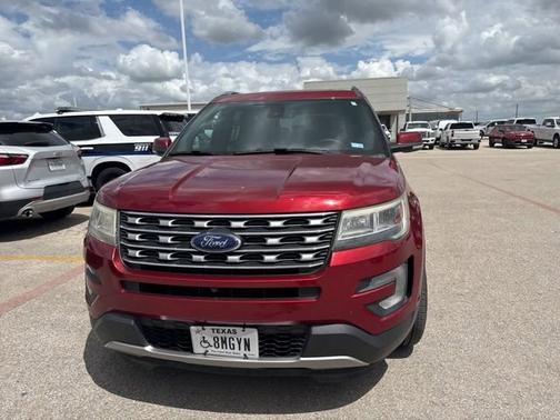 Red 2017 Ford Explorer Limited