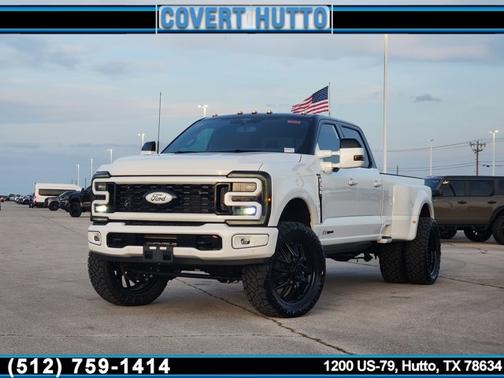 Star White Metallic Tri-Coat 2026 Ford F-350 Platinum