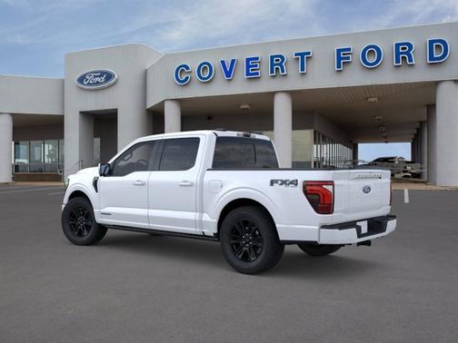 Star White Metallic Tri-Coat 2026 Ford F-150 Platinum