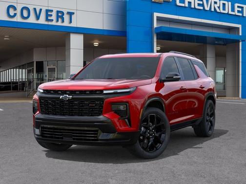 Radiant Red Tintcoat 2026 Chevrolet Traverse AWD RS