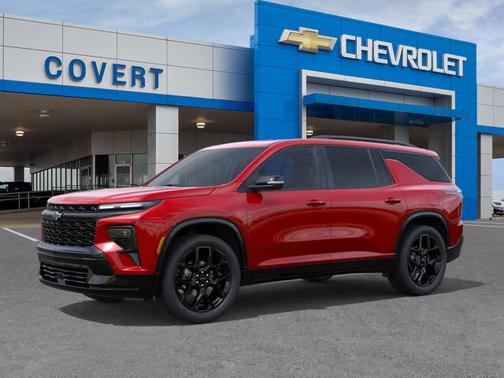 Radiant Red Tintcoat 2026 Chevrolet Traverse AWD RS