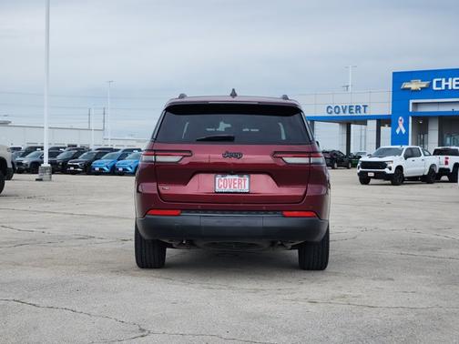 Velvet Red Pearlcoat 2021 Jeep Grand Cherokee L Altitude