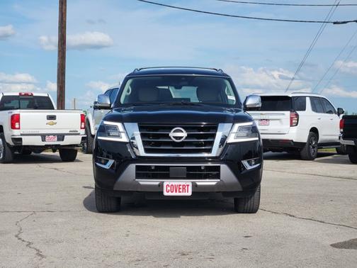 Super Black 2022 Nissan Armada Platinum