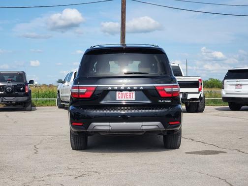 Super Black 2022 Nissan Armada Platinum