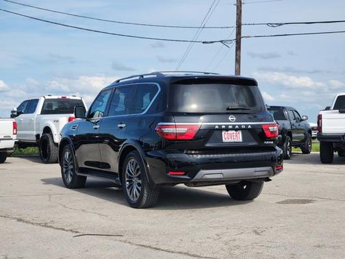 Super Black 2022 Nissan Armada Platinum