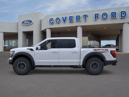 Star White Metallic Tri-Coat 2025 Ford F-150 Raptor
