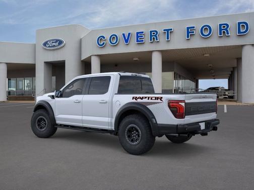 Star White Metallic Tri-Coat 2025 Ford F-150 Raptor