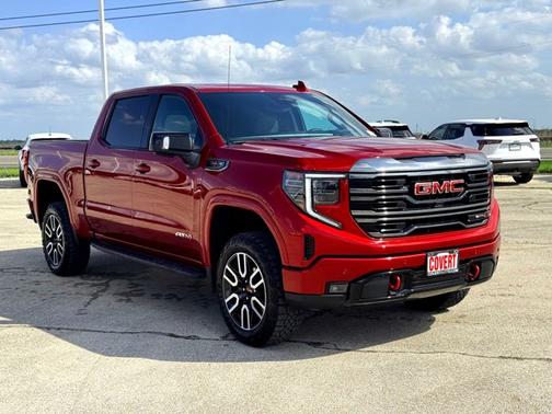 Volcanic Red Tintcoat 2024 GMC Sierra 1500 AT4