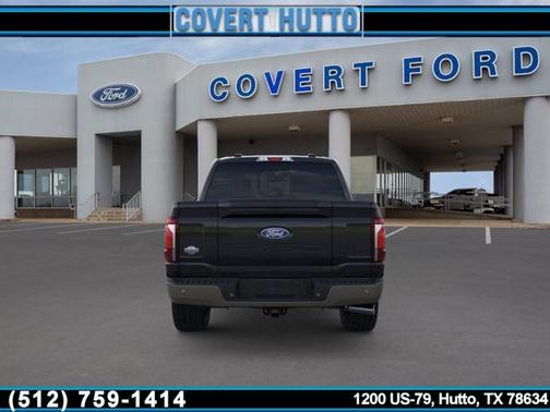 Agate Black Metallic 2026 Ford F-150 King Ranch