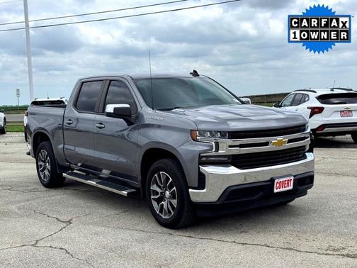 Satin Steel Metallic 2021 Chevrolet Silverado 1500 LT