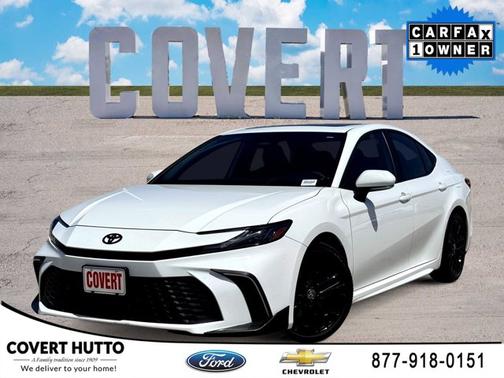 White 2025 Toyota Camry SE