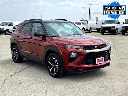Crimson Metallic 2023 Chevrolet Trailblazer RS