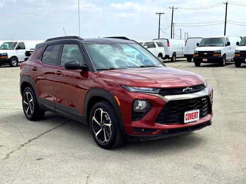 Crimson Metallic 2023 Chevrolet Trailblazer RS