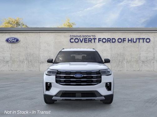 Space White Metallic 2026 Ford Explorer Active