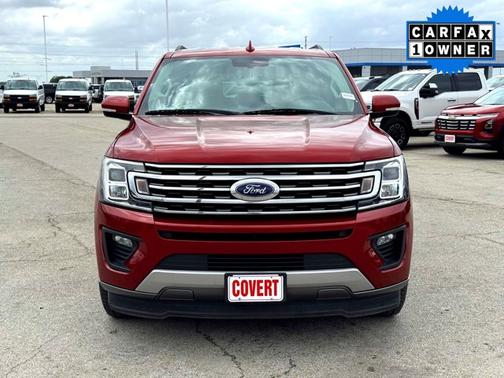 Red 2018 Ford Expedition Max XLT