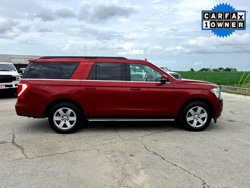 Red 2018 Ford Expedition Max XLT