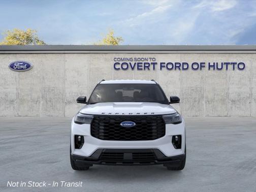 Space White Metallic 2026 Ford Explorer ST-Line