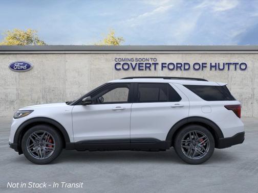Space White Metallic 2026 Ford Explorer ST-Line