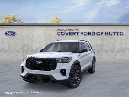 Space White Metallic 2026 Ford Explorer ST-Line