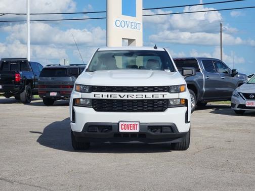 Summit White 2021 Chevrolet Silverado 1500 Custom