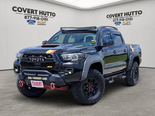 Black 2018 Toyota Tacoma TRD Pro