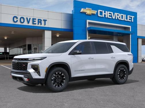 Polar White Tricoat 2026 Chevrolet Traverse AWD Z71