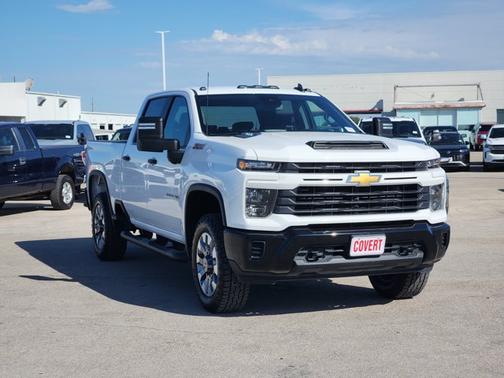 Summit White 2024 Chevrolet Silverado 2500 Custom