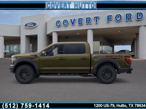 Shelter Green 2026 Ford F-150 Raptor